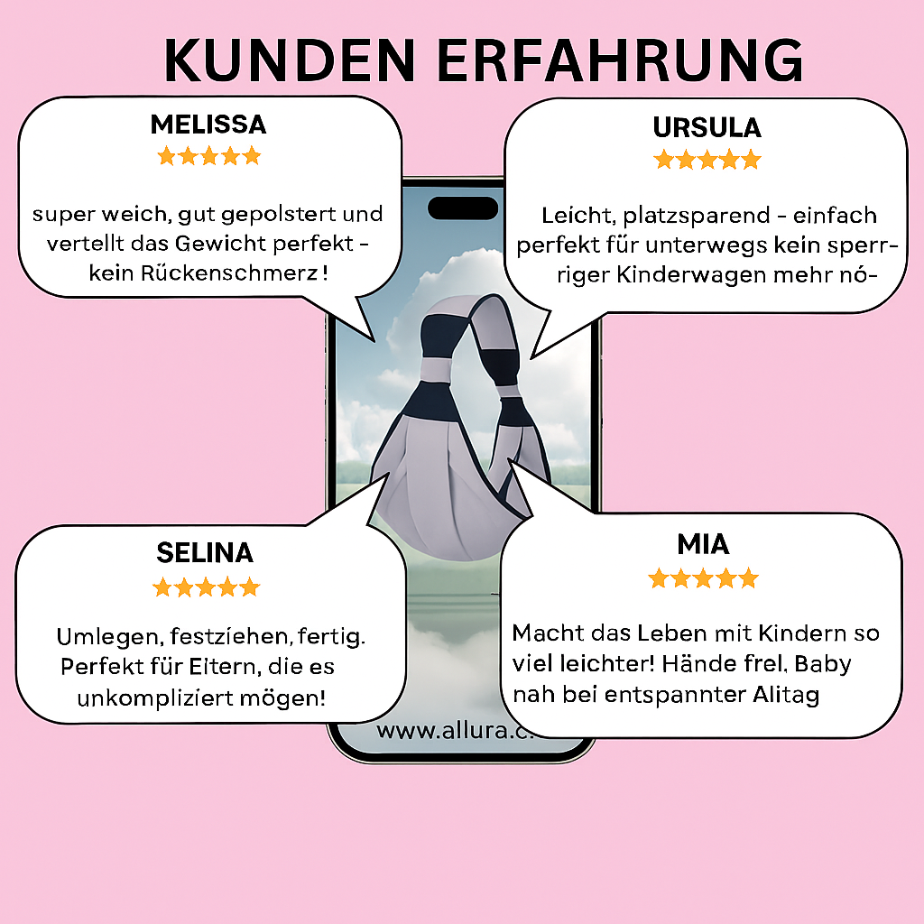 allura - Ergonomische Kindertrage