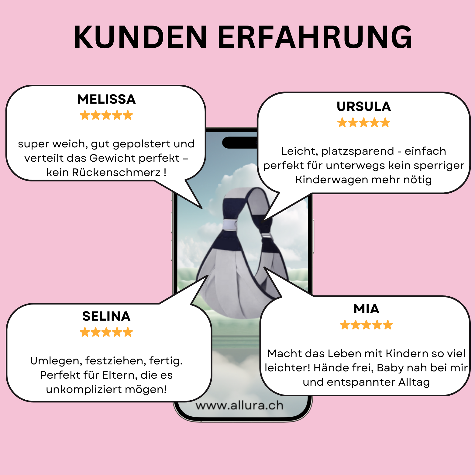 allura - Ergonomische Kindertrage